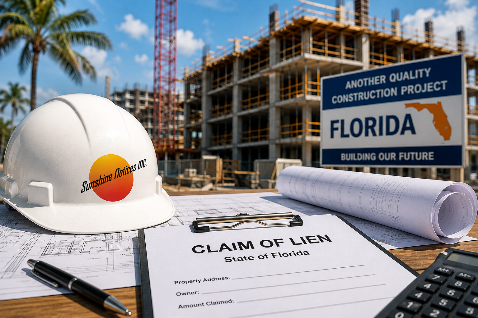 How to file a Claim of Lien in Florida